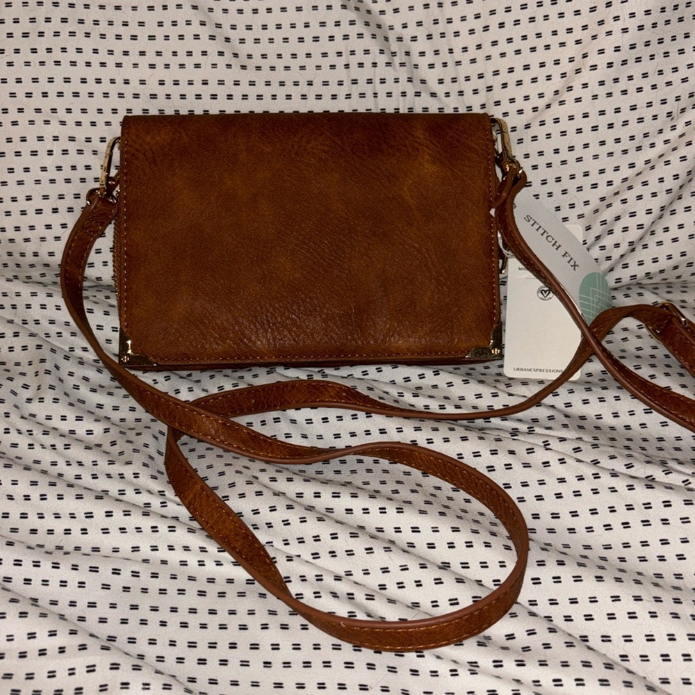Urban Expressions Brown Wallet Clutch